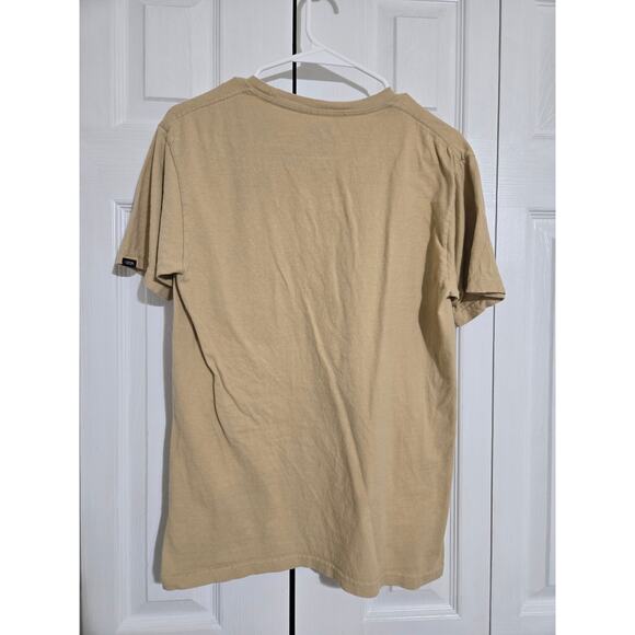 Vans small classic fit men's tan tshirt - Picture 3 of 6